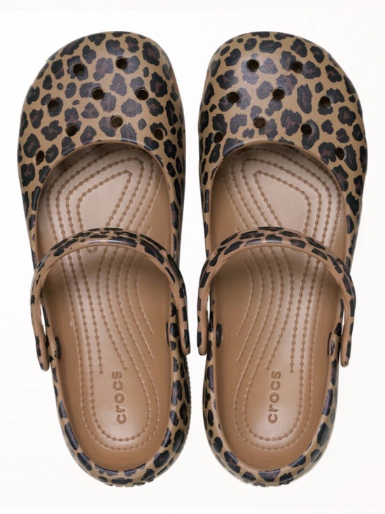 CROCS Shoes - Crocs Classic Animal Ballet (Leopard) Women’s 9